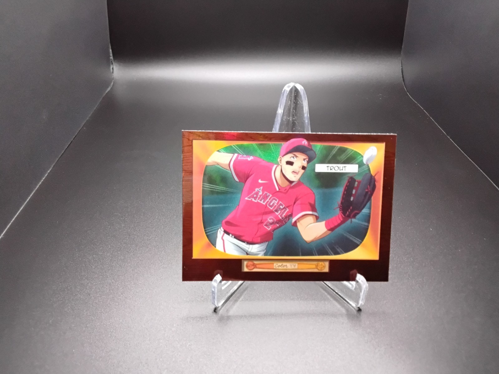 2024 Bowman '55 Bowman Anime Mike Trout #BA-3