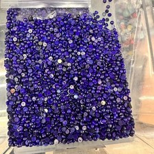 50pcs 3mm Round CAB CABOCHON Natural Lapis Lazuli Stone Stone Beads No Holes