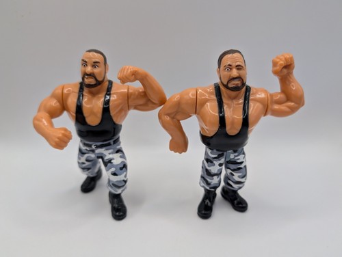 WWF Hasbro Bushwhackers Series 2 Luke & Butch  Wre...