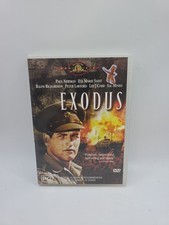 Exodus DVD 1960 War Drama Paul Newman Eva Marie Saint Region 4 Pal