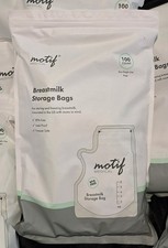 Motif Medical 8oz 100ct Breastmilk Storage Bags - Easy Pour, Leak-Proof