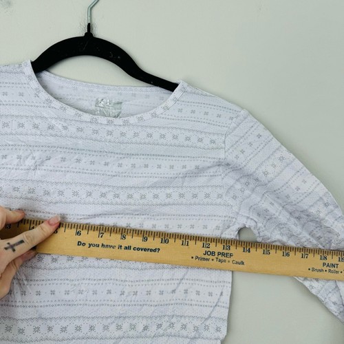 32 Degrees Heat Kids white Long Sleeve Neck & Legging Set kid's large - Picture 5 of 9