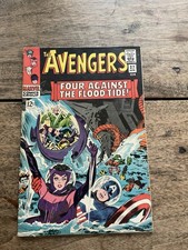 avengers 27 1966 Marvel Comics  5.5  Lays Flat W Good Color.  Jack Kirby