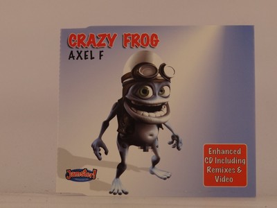 CRAZY FROG AXEL F (L8) 4 Track CD Single including Picture Sleeve GUT RECORDS LT