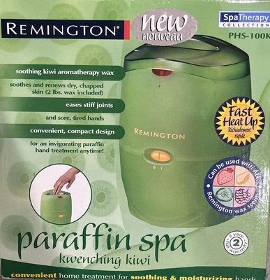 Remington Paraffin Spa Aromatherapy Wax Kwenching Kiwi PHS-100K New in Box