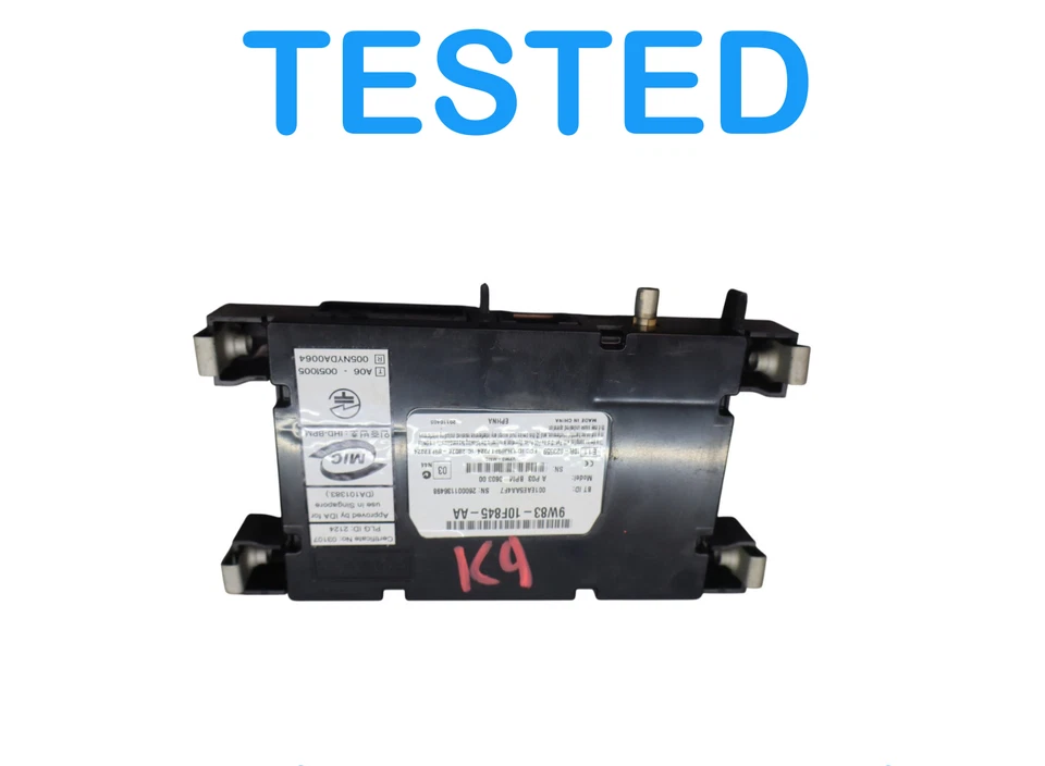 10-15 Jaguar X150 XK XKR ULF High Bluetooth Control Module Unit 9W8310D893AA Oem - Image 3 of 4