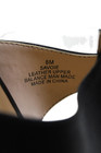 Karl Lagerfeld Womens Leather Zipped Strappy Woven Wedge High Heels Black Size 8 — photo 5