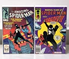 Amazing Spider-Man #252 (VG/FN) + Marvel Team Up #141 (VF) Marvel 1984 Major Key