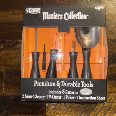 Pumpkin Masters Carving Kit Masters Collection Premium Stainless Steel Tools