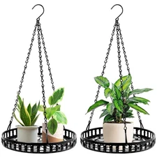 Plant Hanger Indoor Outdoor 2 Pack, Hanging Planter for Indoor Outdoor Plants...