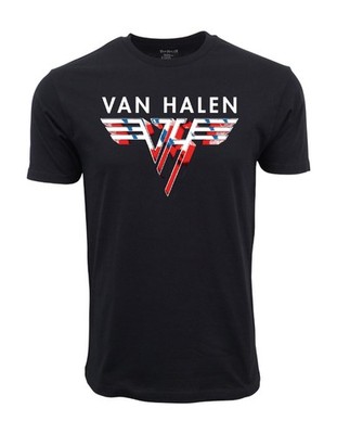 VAN HALEN Black Graphic T shirt