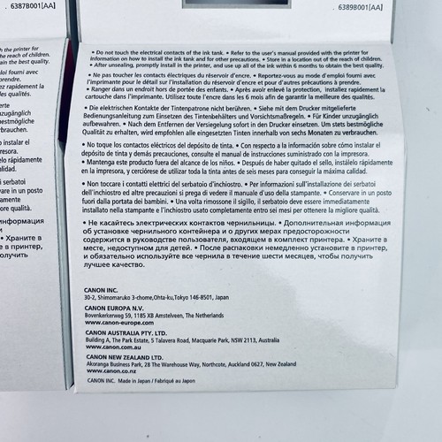 Cartuchos de tinta de impresora multipack originales Canon CLI-42 paquete de 8 Pixma Pro-100 ¡NUEVO! - Imagen 12 de 15