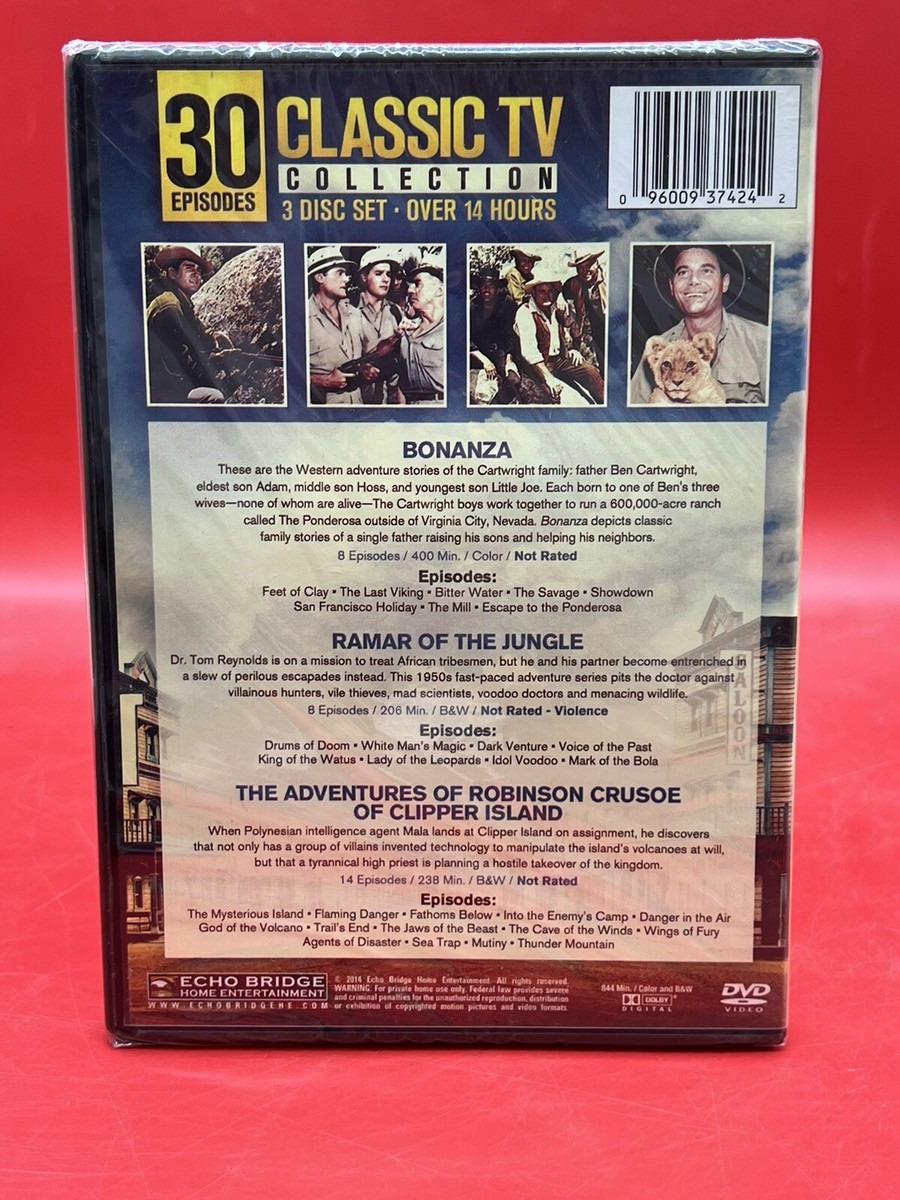 Classic TV Collection: 30 Episodes (DVD, 2014, 2-Disc Set) New