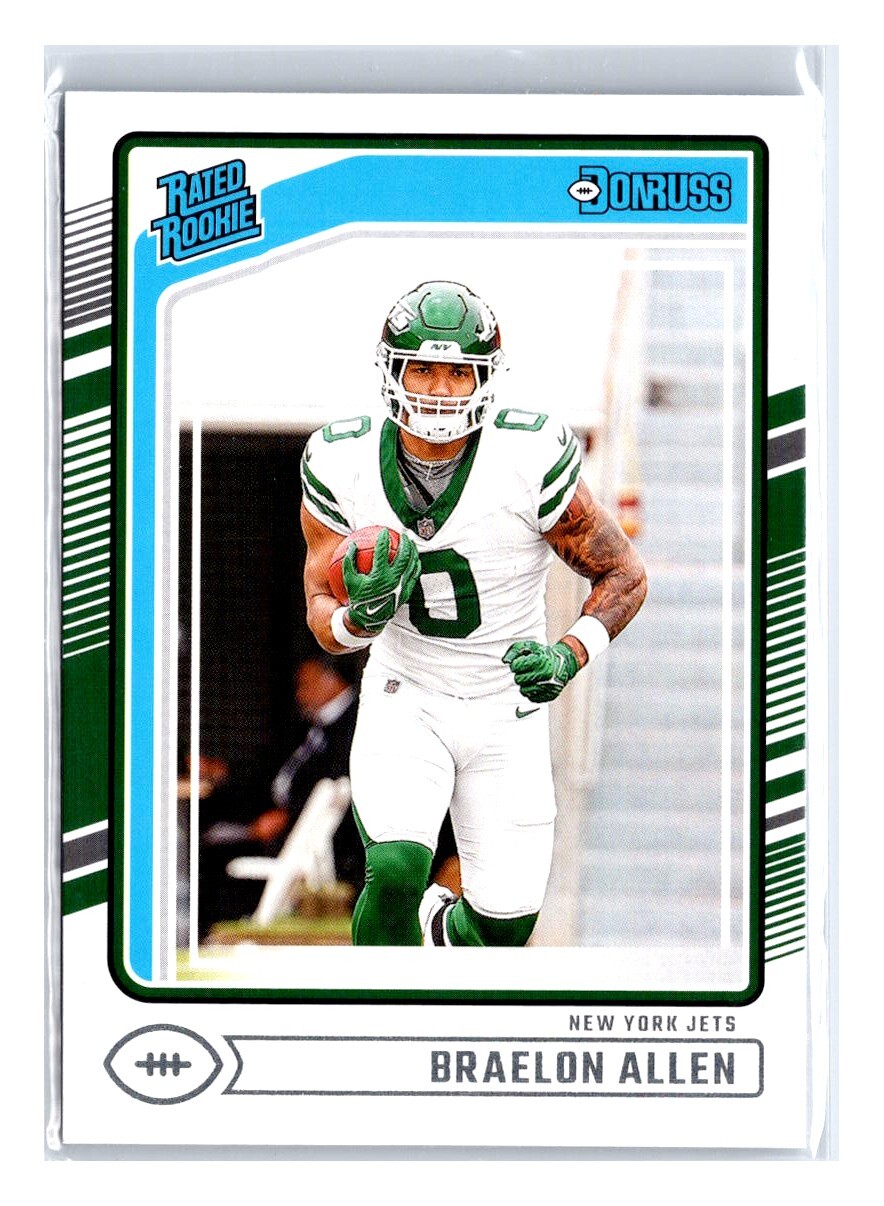 Braelon Allen 2024 Panini Donruss Rated Rookie #306 (RC)
