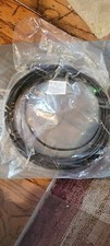 25FT BNC Twist On Male to Male RG58 Coax Coaxial Cable Cord 50 Ohm Black A/U