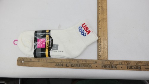 Vintage Olympic Team USA Ankle Socks Women's EL - Picture 7 of 7