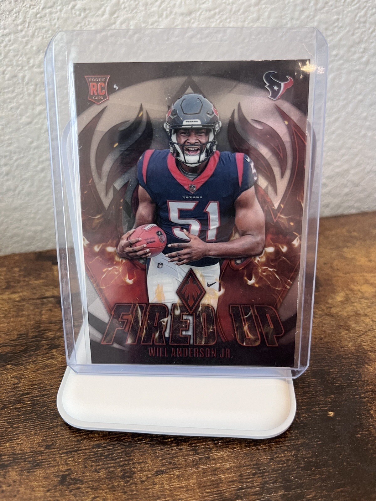 2023 Phoenix Will Anderson Jr. FIRED UP DRPOY Houston Texans No. FU-18