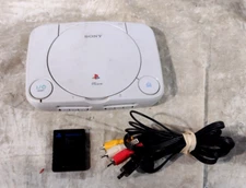 Sony Playstation PS One PS1 Slim Video Game Console Only For Parts Or Repair