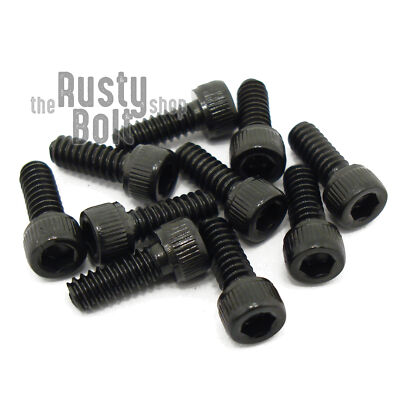 #4-40 x 5/16'', Socket Head Cap Screws, 12.9 Steel, Black Oxide