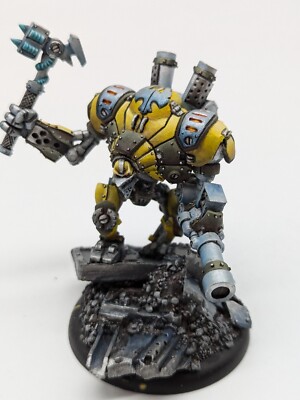 Warmachine Cygnar - Defender Heavy Warjack - nach hohem Standard bemalt PP