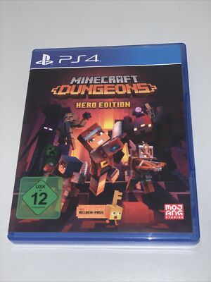 Minecraft Dungeons - Hero Edition (Sony PlayStation 4, 2020) *TOP Zustand*