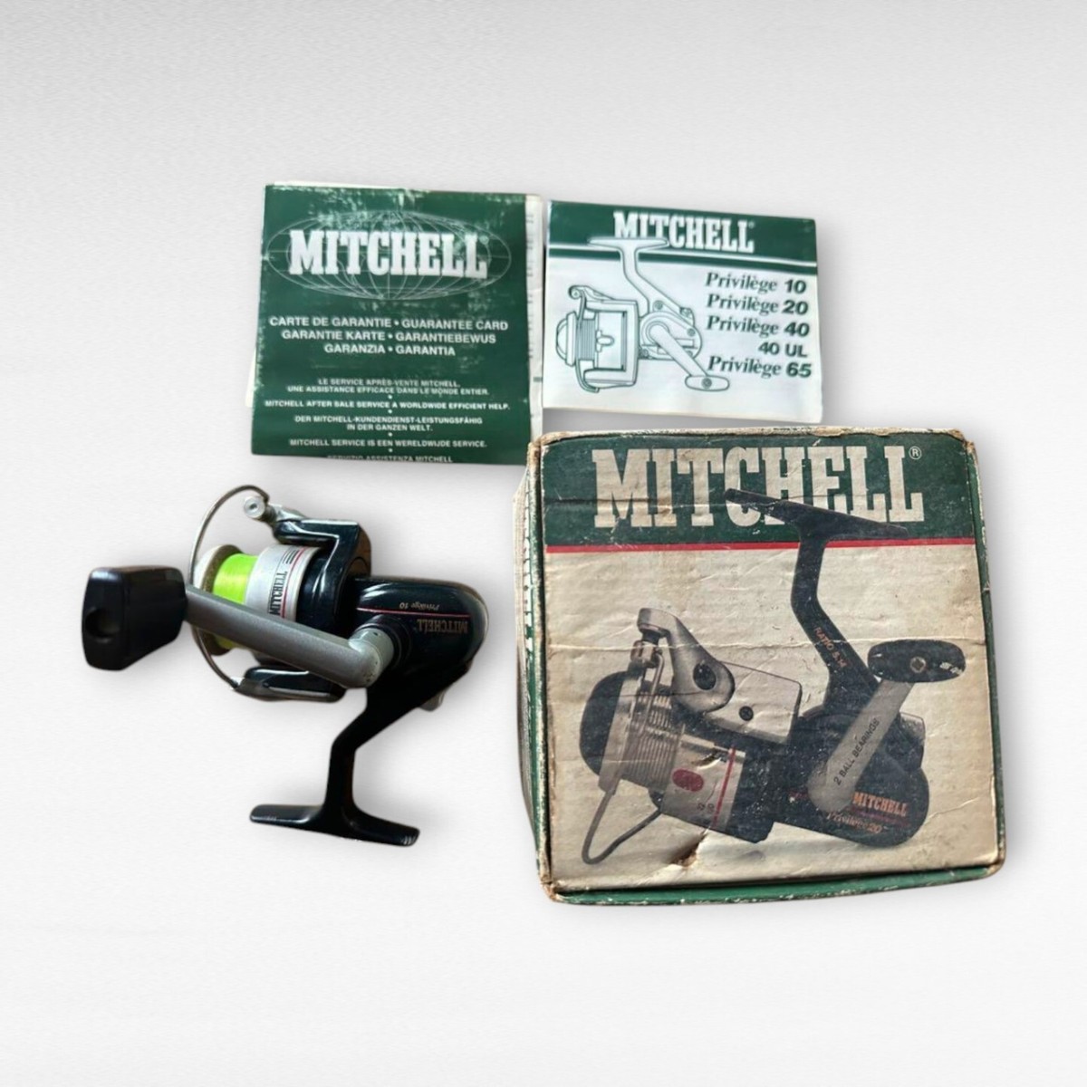 Mitchell Privilege 10 Spinning Reel with Box - Vintage Trout