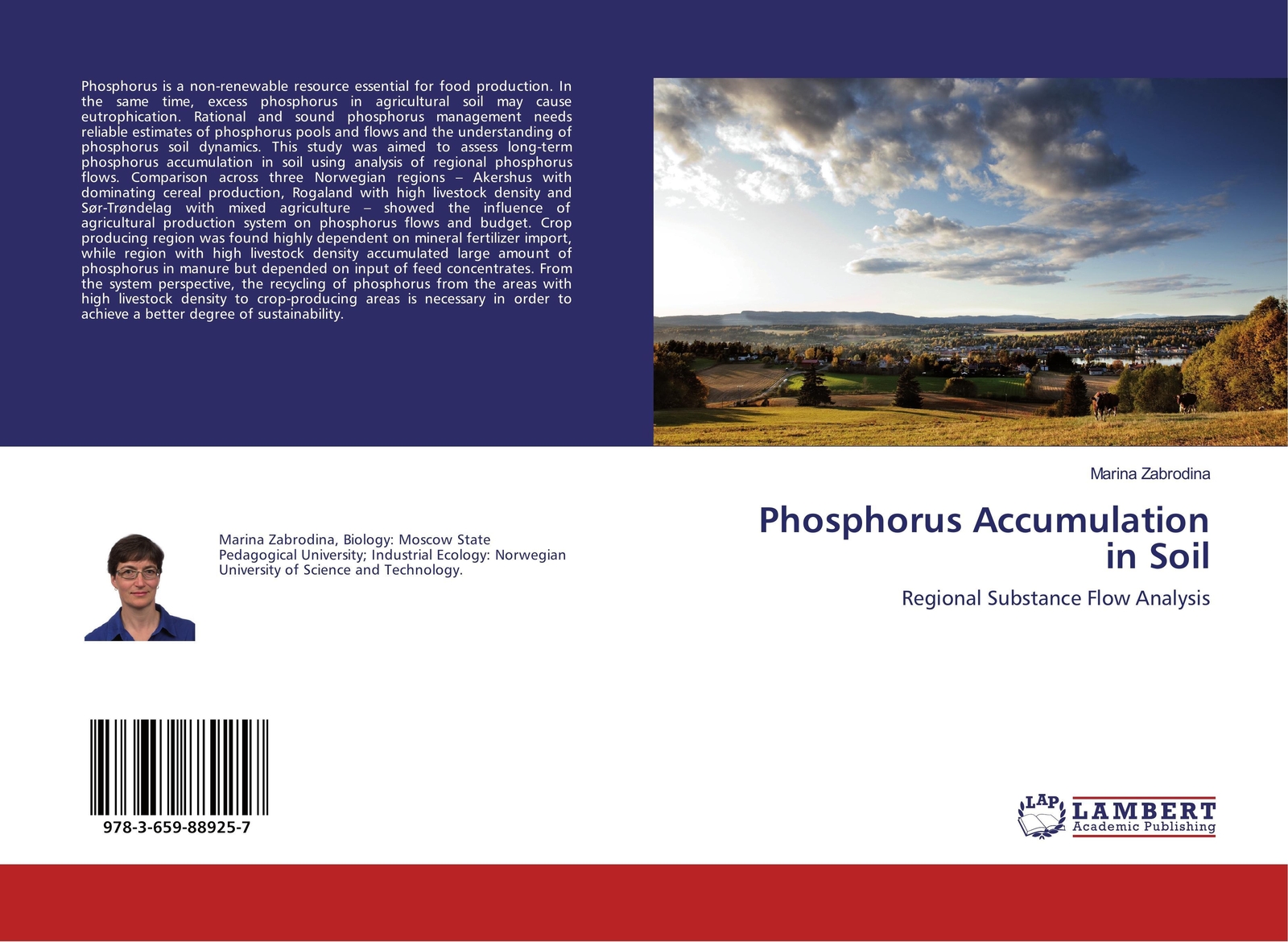 Thumbnail - Marina Zabrodina | Phosphorus Accumulation In Soil | Taschenbuch |