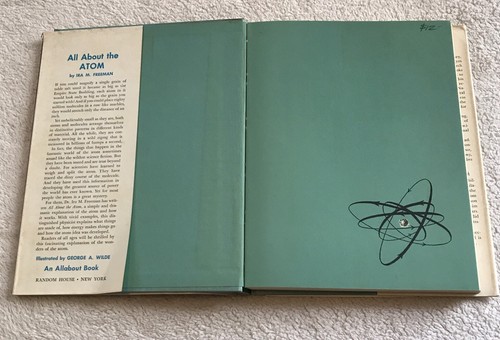 All About The Atom by Ira M. Freeman HC DJ 8th Allabout Books #10 1955 - Picture 4 of 7