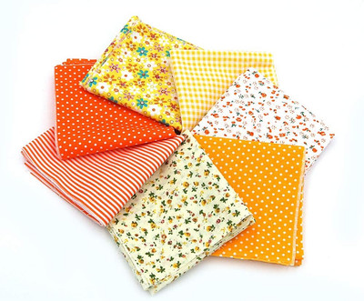 7pcs 50 x 50cm Cotton Craft Material Patchwork Pattern Cloths DIY Handmade Sewin