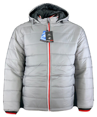Men s Winter Polyester Puffer Lightweight Jackets Unbranded - Gray - S