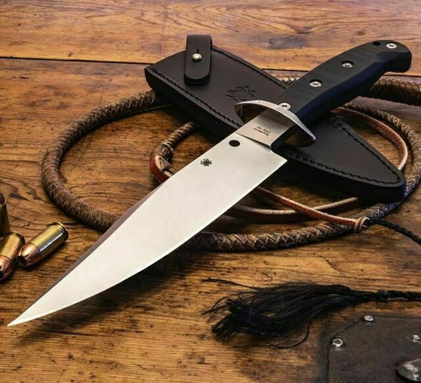 Spyderco Respect Fixed Plain Blade Hunting Knife for sale online eBay