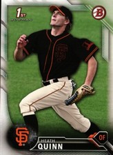 2016 Bowman Draft #BD-44 - Heath Quinn FBC - San Francisco Giants  16-202