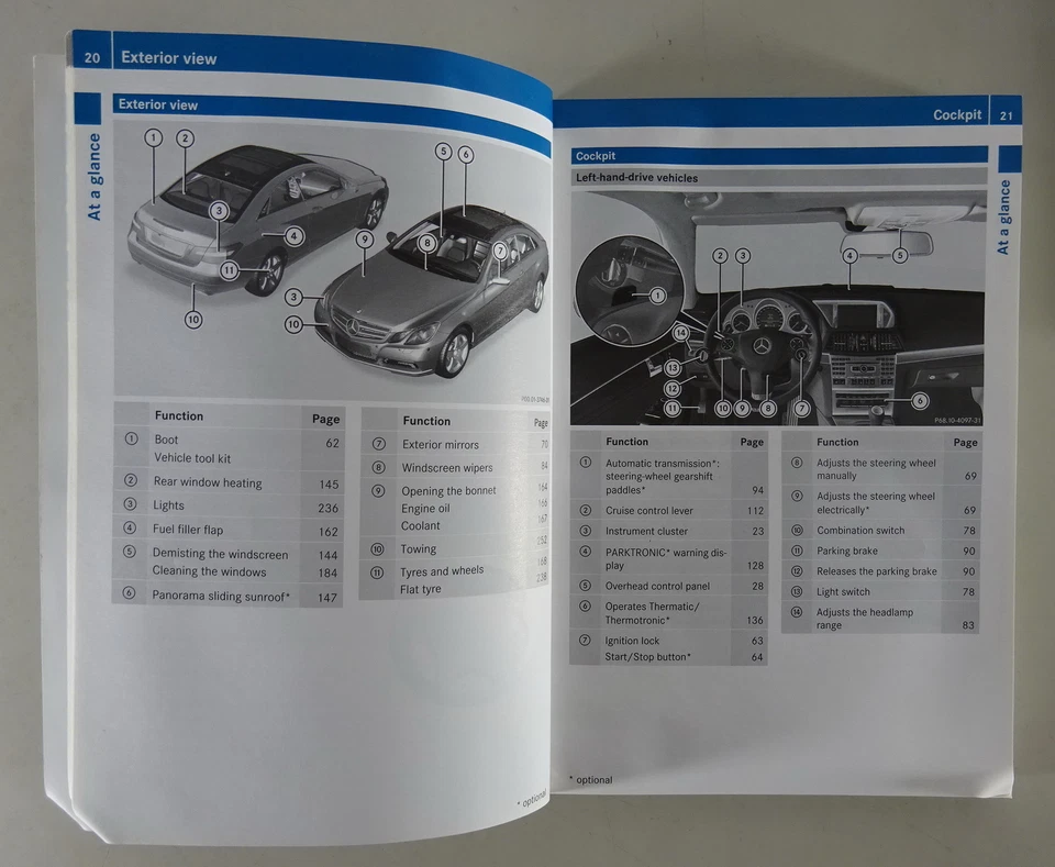 Owner's Manual + Cartera Mercedes Benz E-Class Coupé + Cabrio C207/A207 De ´09 - Imagen 2 de 2
