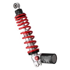 YSS G-TX Scooter RR Shock Absorber Assembl Red Spring, Black Cylinder,300mm Load