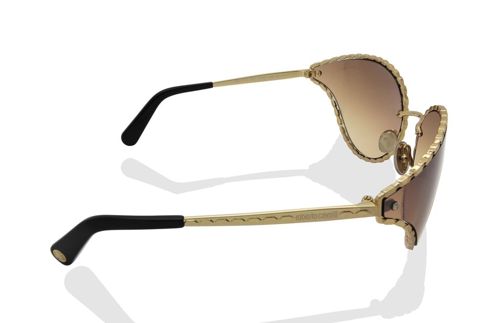 Roberto Cavalli Women's Sunglasses RC1124/S 30F Gold/Brown Lens | eBay
