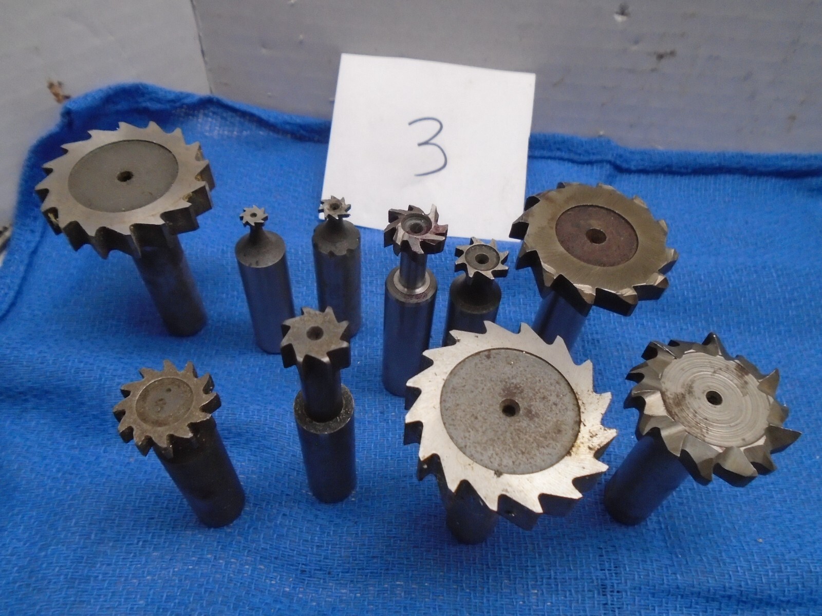 10 Good Used Woodruff Keyway Key Seat Cutters eBay