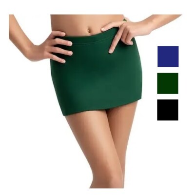 Capezio Team Basics Geschlitzter Rock mit eingebauter Shorts TB265W