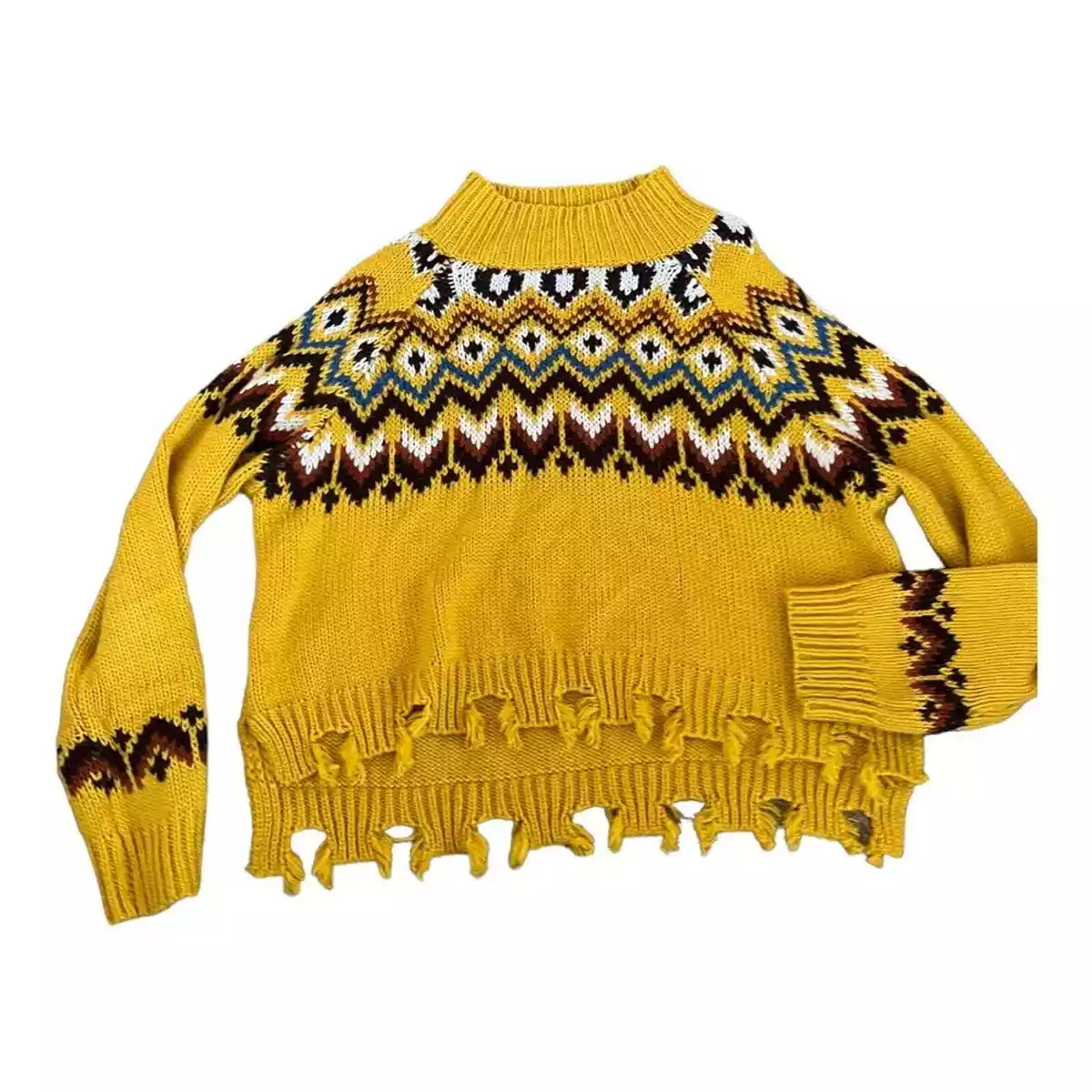 Honey punch distressed best sale sweater