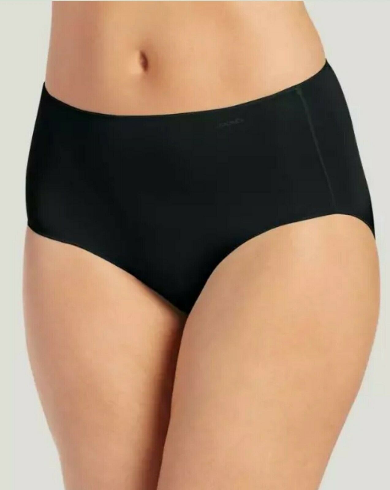 Jockey 261141 Womens No Panty Line Promise Brief Panties Black Size 5