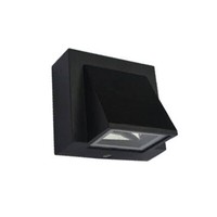 Applique Led Cob IP65 Strahler 5W Lampe Wand Schwarz NatÜRliches Licht 4000K
