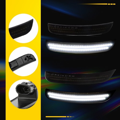 For 2015-2023 Chrysler 300 300C 300S Front Rear LED Bumper Side Marker Lights 4x - Picture 10 of 12