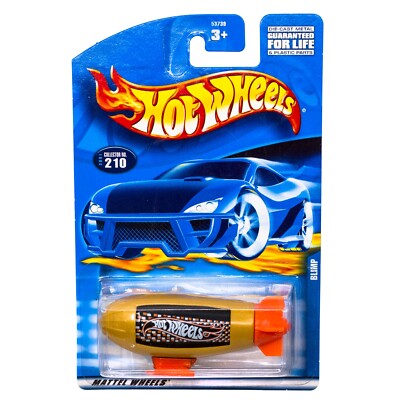 Hot Wheels #210 Power Blimp Gold 2001 New On Card | eBay