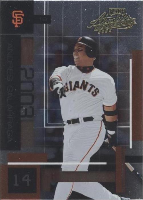 2003 Playoff Absolute Memorabilia - Andres Galarraga #144 - 1 of 1