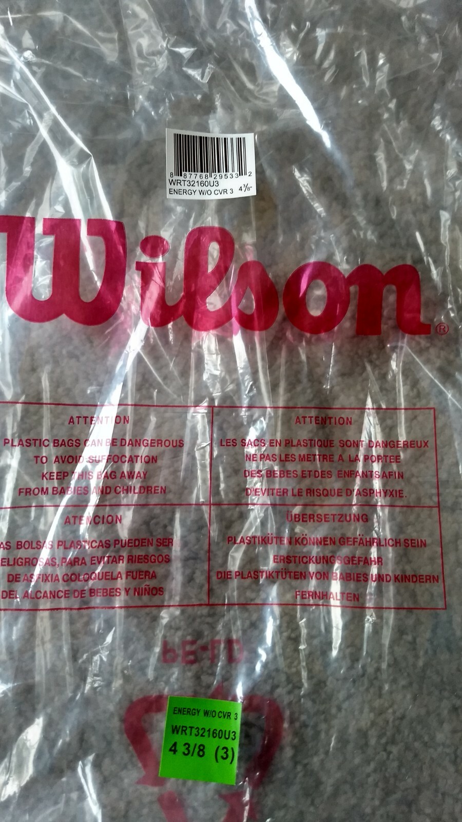 Wilson Energy XL Tennis Racket  New