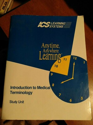 ICS Learning Systems Medical Terminology Study Guides