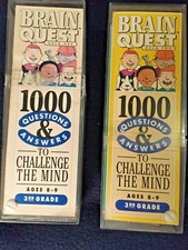 Brain Quest 3rd Grade 1000 Questions and Answers to Challenge the Mind Decks 1 2