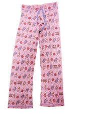 Womens Juniors David Goliath Lick Me Candy Drawstring Lounge Sleep Pants