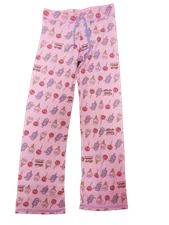 Womens Juniors David & Goliath Lick Me Candy Drawstring Lounge Sleep Pants 