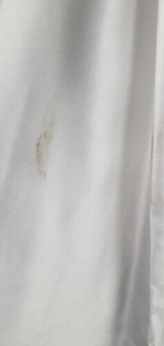 Off White Floral Lace Aline Long Train Wedding Dress Gown CR051 BB 08 - Picture 17 of 22