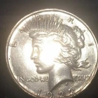 1922 $1 Peace Silver Dollar  Details well defined